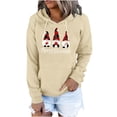 thumbnail image 1 of Hauts à Manches Longues pour Femmes, Mode Décontractée, Blouse Imprimée à Manches Longues, Pull à Capuche, Sweat-Shirt Sexy, Mode Féminine, 1 of 6