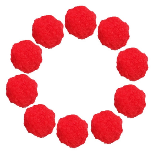 QualitChoice Lot de 10 Balles d'Eau Réutilisables Jeu de Plage pour Piscine Jouets de Bataille Absorbants Interactifs Rebondissants Jouet Parent-Enfant Rouge 1 Ensemble