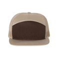 thumbnail image 1 of Richardson Seven-Panel Trucker Cap, One Size, BrownKhaki, 1 of 2