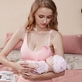 thumbnail image 4 of LSLJS Ladies Traceless Comfortable Breathable No Steel Ring Front Buckle Breastfeeding Bra Woman Underwear, 4 of 9
