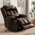 thumbnail image 4 of INGALIK Fauteuil Inclinable Élévateur à Double Moteur, Grande Puissance, Position Infinie, Fauteuil Inclinable à Plat, Fauteuil Élévateur Électrique en Cuir, Télécommande Remplaçable, 4 of 5