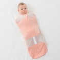 thumbnail image 4 of SNNROO Baby Swaddle Wearable Dual Zipper Cotton Parisarc Solid Sleep Sack  Kids Accessories, 4 of 8