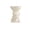 White, variant on Easter Ceramic Bunny Dessert Plate 5.1 in x 3.4 in Pink or White Household Dish and Decorative Item