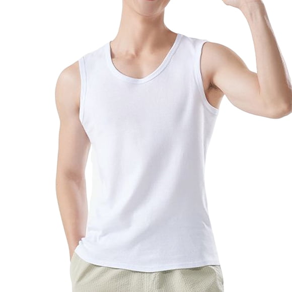 Cameland Tank Tops for Men Big and Tall, Men's Cotton Tank Tops Sleeveless Beach Muscle T Shirts Casual Basic Tank Shirts