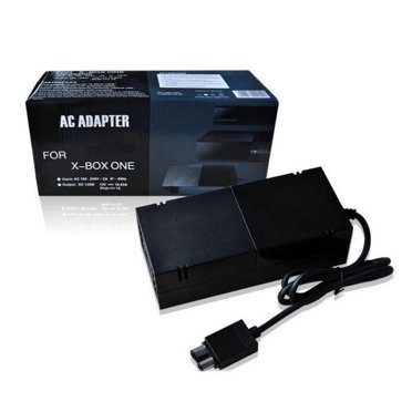 Xbox One Brique d'Alimentation, Adaptateur Secteur Chargeur avec Cordon d'Alimentation pour Console Xbox 1, Utilisation Mondiale 100V-240V
