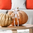 thumbnail image 5 of HHBEAUTY 11.4" Posable Skeleton Plastic Mini Skeleton Decor with Movable Joints, Outdoor Halloween Decor Props for Yard Haunted Houses Porch, 5 of 5