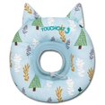 thumbnail image 1 of Pet Life CA1BLSM Touchcat Ringlet Licking & Scratching Adjustable Pillow Cat Neck Protector, Blue - Small, 1 of 1