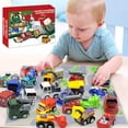 thumbnail image 4 of Dvkptbk Advent Calendar Christmas Countdown Gift Box 24 Day Construction Vehicle Excavator Christmas Countdown Advent Calendar Children's Toy Car Surprise Calendar Gift Box Set Car Model, 4 of 7