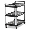 thumbnail image 1 of Rubbermaid® Service Utility Cart, Black, 1 Cart/Case, 1 of 2