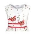 thumbnail image 4 of Girls Dress Butterfly Flower Sundress Party 4-5 Years, 4 of 7