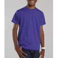 thumbnail image 2 of Youth Fine Jersey Tee, L, Vintage Purple, 2 of 5