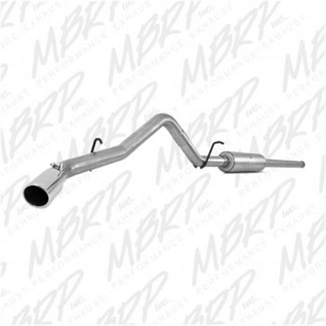 MBRP S5080al 2014-2017 3 in. Cat Back Exhaust Kit Single Side Exit Exhaust System