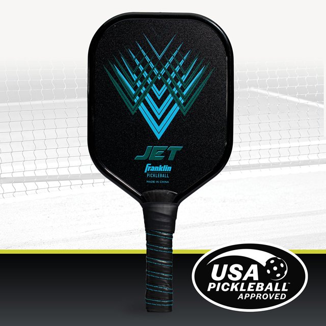 Franklin Sports Pickleball Paddle - Jet Aluminum Pickleball Paddle - USAPA Approved Paddle