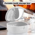 thumbnail image 1 of Orthodontic Retainer Box Good Sealing Breathable with Mirror Retainer Case Dental Mouthguard Case Holder for Adult, 1 of 8