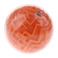 thumbnail image 3 of fastboy 3D Maze Ball Ball Brain Maze Educational Kids Game Toy Orange (Media Difficulty) 1Set, 3 of 6