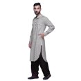 thumbnail image 3 of Atasi Kurta Pathani pour Hommes à Col Classique à Manches Longues Salwar Ensemble de Kurta de Mariage, 3 of 5