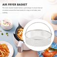 thumbnail image 2 of Air Fryer Basket for Mesh Steamer Basket for Ninja Foodi 6.5, 8Qt,Air Fryer Basket,Air Fryer Crisping Basket with Handle, 2 of 5