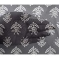 thumbnail image 4 of oneOone Viscose Chiffon Fabric Leaves & Floral Block Print Fabric By The Yard 42 Inch Wide, 4 of 4