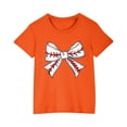 thumbnail image 2 of RXIRUCGD Tout-Petits Enfants Garçons Filles T-shirt à Imprimé d'Halloween Mode Mignon Col Rond Imprimé Manches Courtes Haut ( Orange, Taille : 7 Ans ), 2 of 4