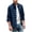 Blue, variant on Grrvtrz Men's Flannel Plaid Shirts Long Sleeve Button Down Shirts Casual Fall Shirt Jacket Cowboy Work Shirts with Pocket
