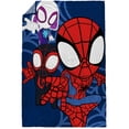 thumbnail image 2 of Spidey & His Amazing Friends Kids Twin Silk Touch Blanket, 100% Polyester, 2 of 5
