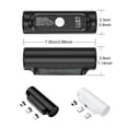thumbnail image 2 of Chargeur de Batterie Mobile Externe Portable d'Urgence Grande Capacité 3000mAh Rechargeable avec Connecteurs Détachables Blanc, 2 of 8