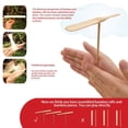 thumbnail image 2 of 10pcs Bamboo Dragonfly Flying Toys Hand Rub Propeller Flying Fairy Toy for Kids, 2 of 10