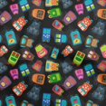thumbnail image 1 of oneOone Cotton Cambric Blue Fabric Halloween Craft Projects Decor Fabric Printed By The Yard 56 Inch Wide, 1 of 4