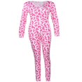 thumbnail image 1 of Womens One Piece Sleepwear Cartoons Print Pajamas Jumpsuit Rompers, 1 of 4