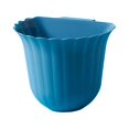 thumbnail image 1 of Transemion Shape Kitchen Door Hanging Trash Waste Cleaning Can Desktop Collection Basket Garbage Bin Household Restaurants Blue 1Set, 1 of 6