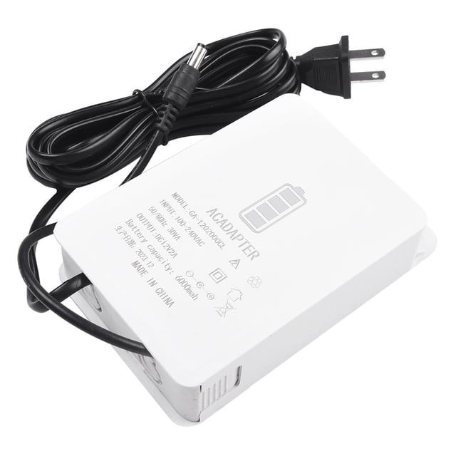 Bgsha Surveillance de l'Alimentation Sans Interruption Alimentation d'Endurance Régulateur de Surveillance Sans Interruption Adaptateur d'Alimentation Mini UPS Interface de Secours par Batterie 12V-2A
