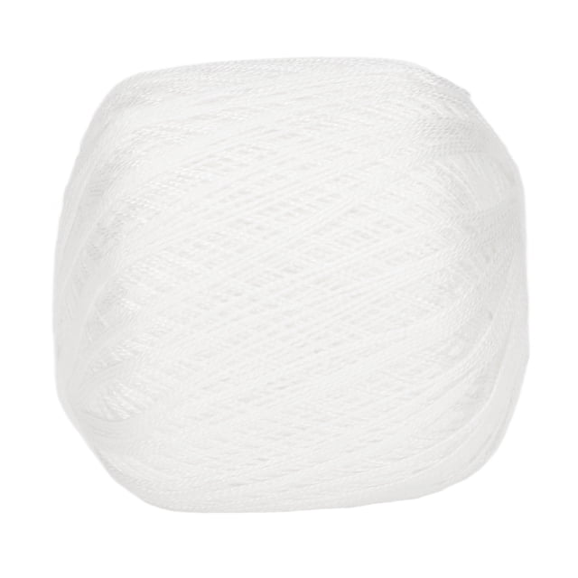LAFGUR Lace Thread White Anti Pilling Comfortable Washable Cotton Crochet Thread For Knitting Clothes DIY Crafts,Cotton Crochet Thread,Lace Thread