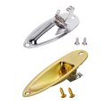 thumbnail image 4 of Replacement For Strat Stratocaster Electric Guitar Jack Plate 6.35mm 1/4" Boat Shaped Audio Connector Socket Panel, 4 of 8