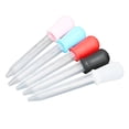 thumbnail image 4 of 5 Pcs Pipettes de Transfert Liquide Silicone Échelle Claire Lavable Compte-Gouttes Transparent 5ml, 4 of 14