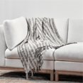 thumbnail image 3 of Pemberly Row Transitional Cotton Black 50"x70" Throw Blanket, 3 of 5