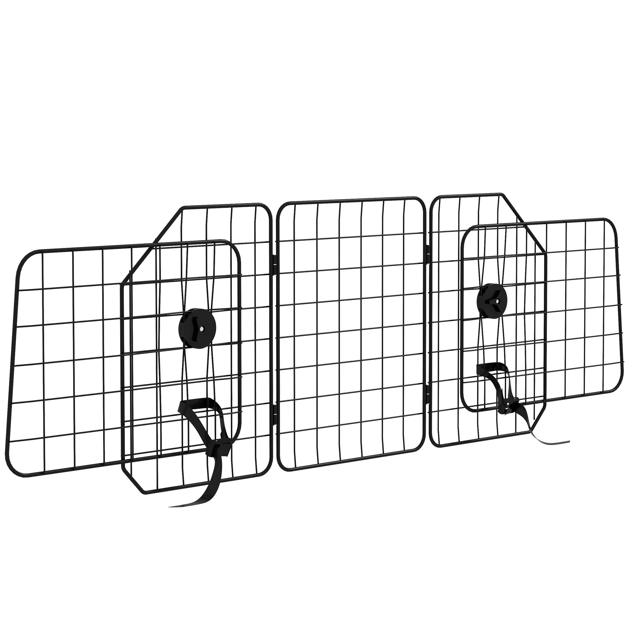 PawHut Dog Car Barrier for SUV, Adjustable Car Divider for Trunk Cargo Area