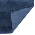 thumbnail image 4 of Mainstays Racetrack 100% Cotton Navy Bath Rug, 17" x 24", 4 of 5