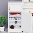 thumbnail image 3 of OULII Small Fridge Mini House Fridge Model Synthetic Material 1Pack, 3 of 8
