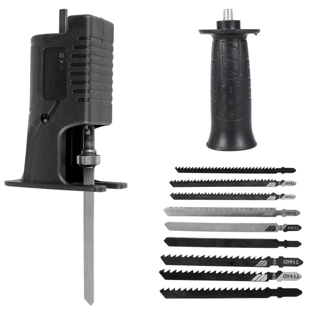 Portable Reciprocating Saw Adapter Kit Electric Drill Converter Modified Tool
