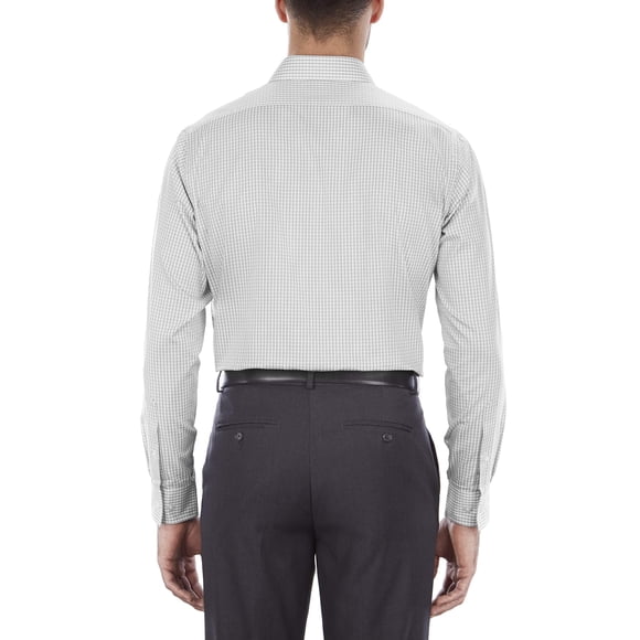 Van Heusen Men's Dress Shirt Regular Fit Flex Collar Check