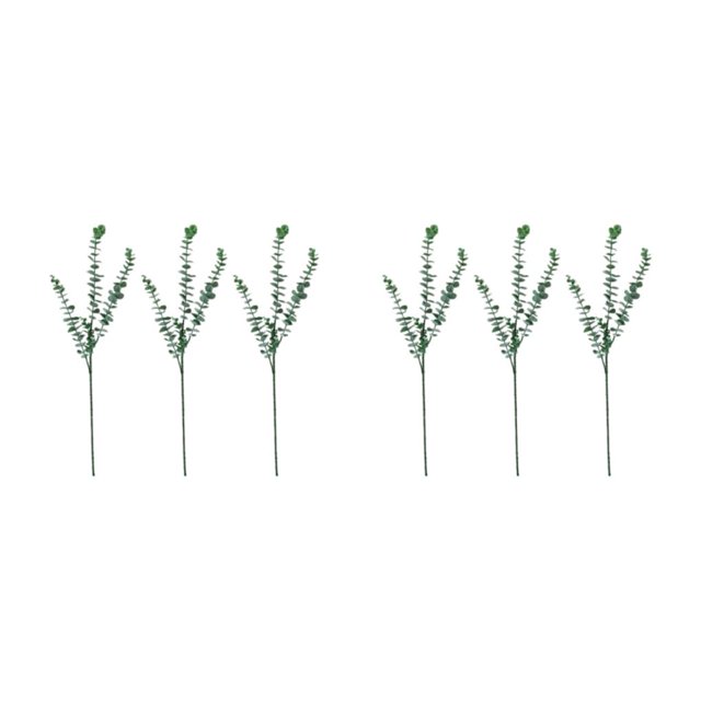 Baohd 3x Realistic Appearance Artificial Plants Nature S Charm To Space Easy To Clean green 2Set