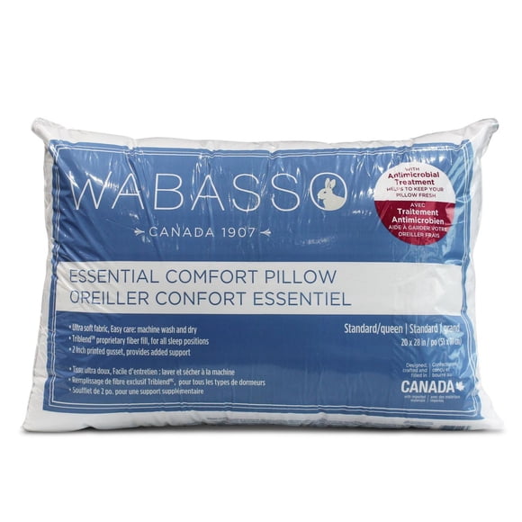 Oreiller soufflet imprimé Wabasso