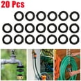 thumbnail image 1 of Luckyn 20 Pcs Rondelles de Tuyau en Caoutchouc pour Jardin, Languettes de Robinet, Joints, Rondelle à Verrouillage Automatique, 1 of 9