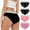 Hot Pink, variant on EGNMCR Women's Cotton Underwear, High Waist Breathable Briefs, Soft Underpants, Ladies Stretch Panties 4PC Women's Comfortable High Waisted Panties Women's Physiological Underpants Women Panties