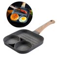 thumbnail image 2 of Egg Frying Pan Non Stick Burger Bacon Sausage Hamburg Cooker Pan Kitchen, 2 of 9