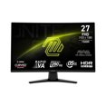 thumbnail image 1 of MSI 27 Pouces 1920 x 1080 (FHD) 280Hz 0.5ms (GTG) Incurvé 1500R Rapide VA Moniteur de Jeu Inclinable Réglable (MAG 274CXF), 1 of 5