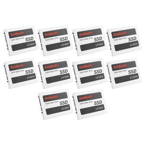 10X Sapin d'or SSD 120GB SSD 2.5 Disque dur Disque disque Disques d'état solide 2.5Inch Interne SSD