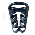 thumbnail image 2 of Rotatable Foldable Dumbbell Storage Rack with Six Holes for Home Gym Vertical Adjustable Dumbbell Stand for Strength Training and Hand Weights, 2 of 6