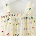 thumbnail image 4 of Robes d'Été pour Filles Sans Manches Tutu pour Filles Robe Chic pour Tout-Petits Robe en Tulle 3-4 Ans, 4 of 5