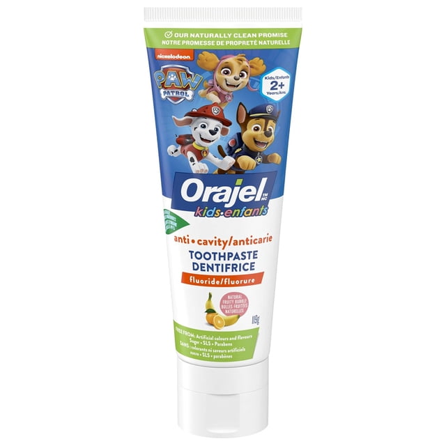 Orajel Kids PAW Patrol Anti-Cavity Fluoride Toothpaste, 119g